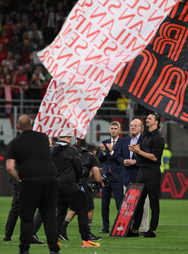 Zlatan Ibrahimovic of AC Milan