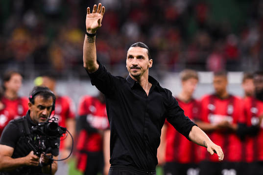 Zlatan Ibrahimovic of AC Milan