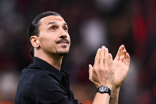 Zlatan Ibrahimovic of AC Milan