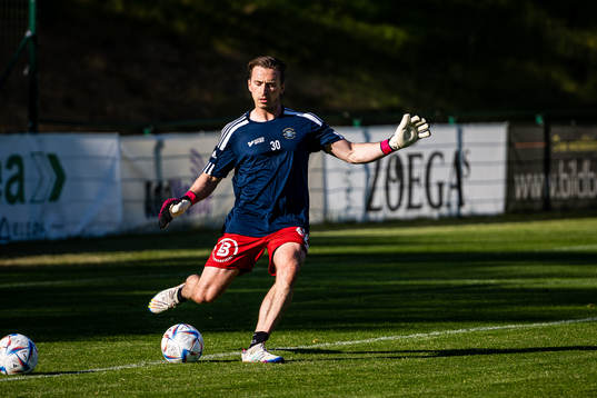 Ängelholms målvakt Johannes Ström