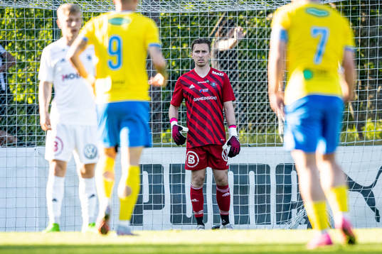 Ängelholms målvakt Johannes Ström