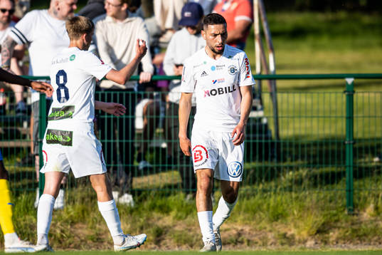 Ängelholms Oussama Djafer-Bey deppar