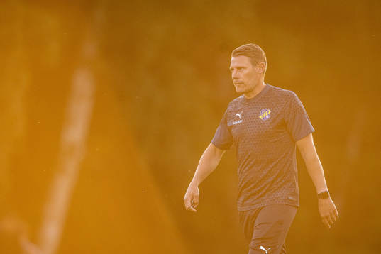 Eskilsminne IFs tränare Patrik Ingelsten