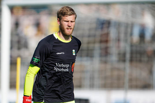 Varbergs målvakt Fredrik Andersson