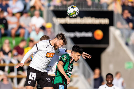 Häckens Simon Sandberg och Varbergs Dion Krasniqi