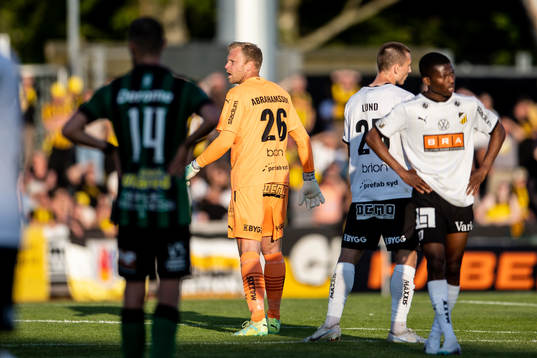 Häckens målvakt Peter Abrahamsson