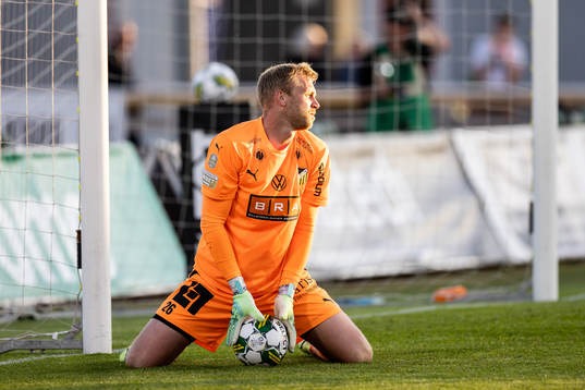 Häckens målvakt Peter Abrahamsson