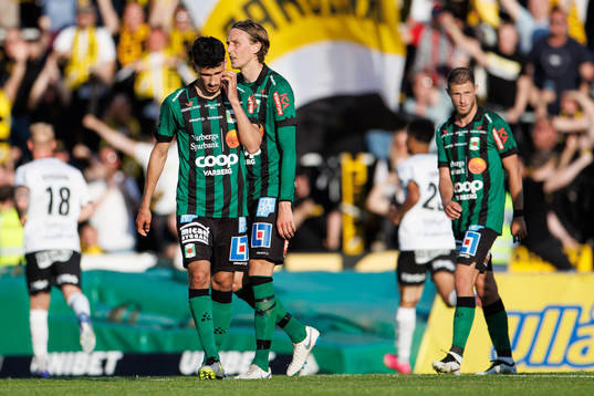 Varbergs Dion Krasniqi deppar