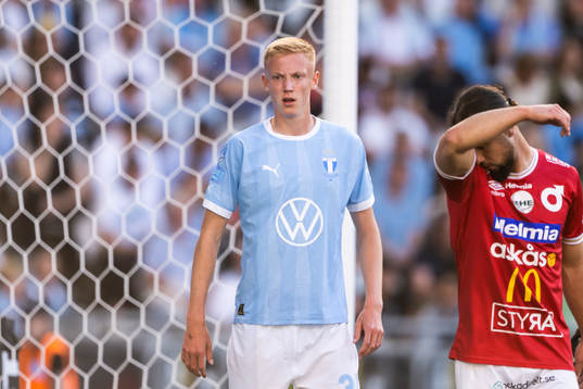 Malmö FFs Hugo Larsson
