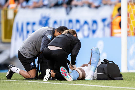 Malmö FFs Derek Cornelius med skada