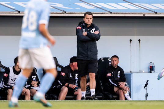 Degerfors tränare Andreas Holmberg