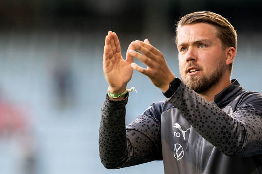 Malmö FFs assisterande tränare Theodor Olsson