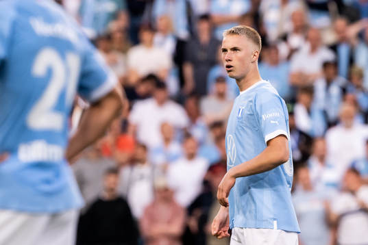 Malmö FFs Daniel Gudjohnsen