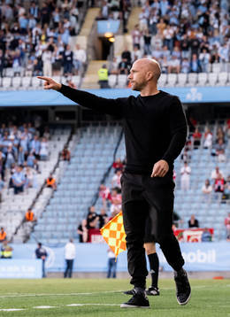 Malmö FFs tränare Henrik Rydström
