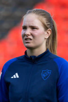 Djurgårdens målvakt Elvira Björklund i lineup