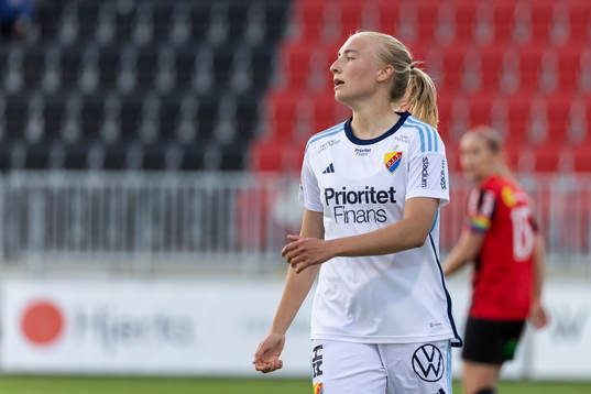 Djurgårdens Stinalisa Johansson deppar