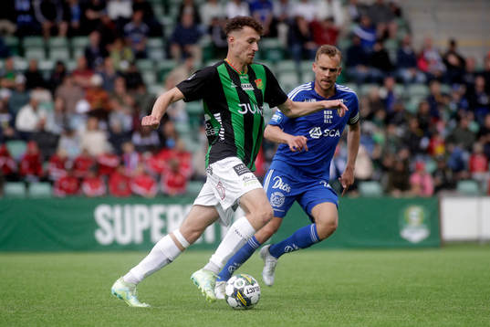 GAIS Anes Cardaklija och GIF Sundsvalls Pontus Engblom