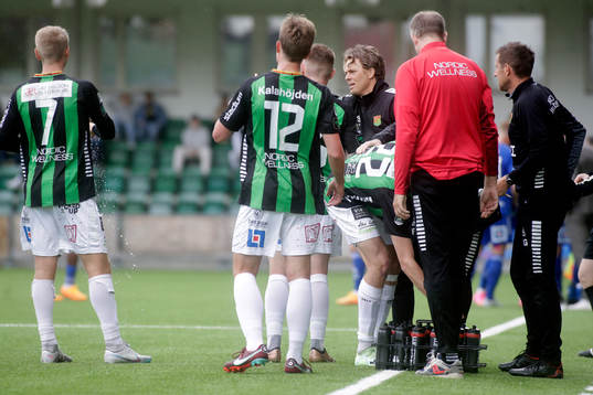 GAIS tränare Fredrik Holmberg