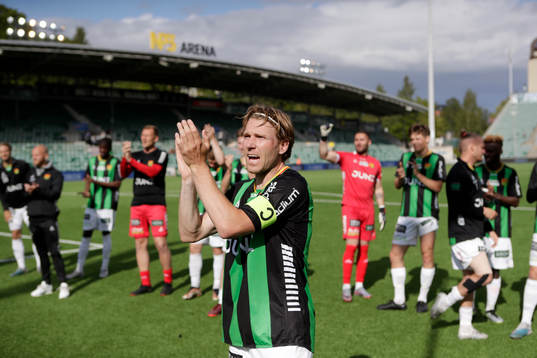 GAIS August Wängberg jublar