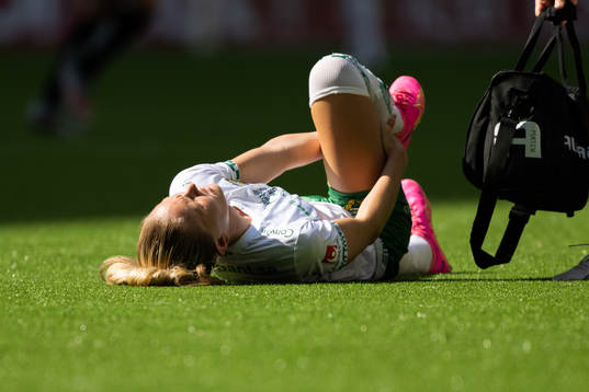 Hammarbys Matilda Vinberg har ont