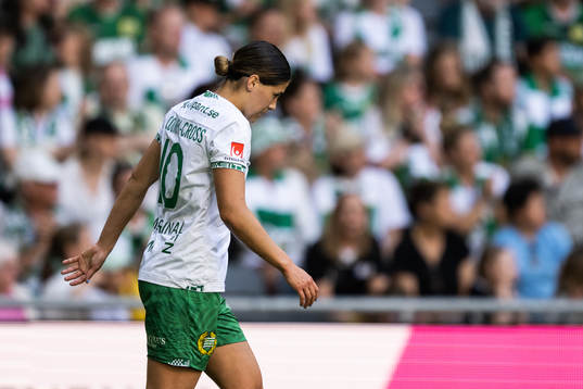 Hammarbys Kyra Cooney-Cross deppar