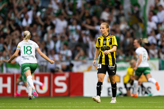 Häckens Anna Anvegård deppar