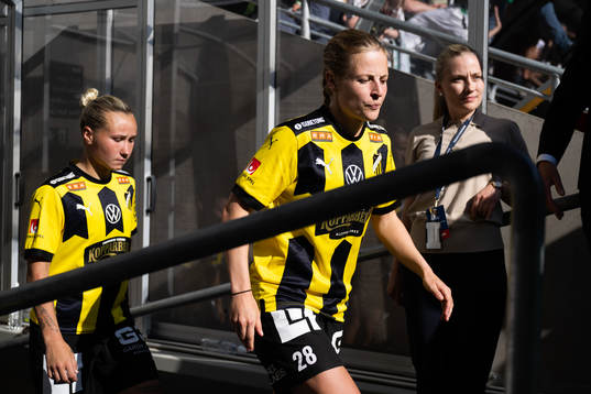 Häckens Marika Bergman Lundin och Anna Anvegård deppar