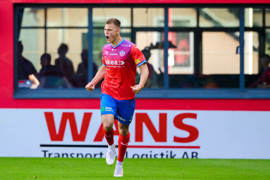 Helsingborgs Erik Ring jublar