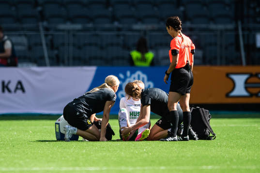 Hammarbys Matilda Vinberg får vård
