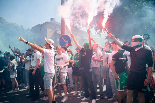 Hammarbys supportrar