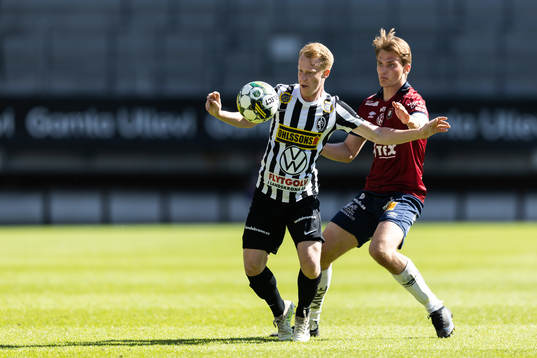 Landskronas David Edvardsson och Örgrytes Christoffer