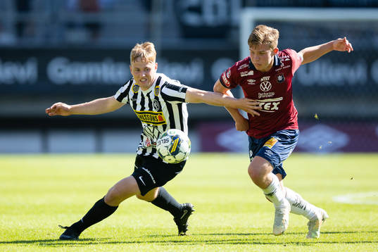 Landskronas Jesper Strid och Örgrytes Isak Dahlqvist