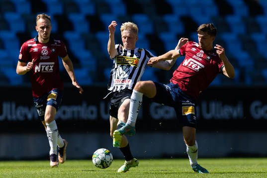 Landskronas Melker Widell och Örgrytes Daniel Paulson