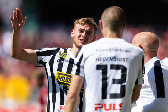 Landskronas Melker Jonsson, Erik Hedenquist och tränare
