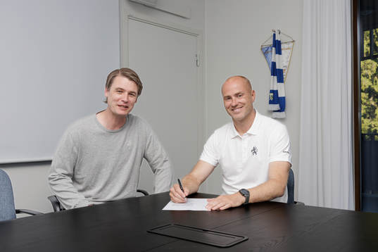 IFK Göteborgs tekniska direktör Ola Larsson poserar