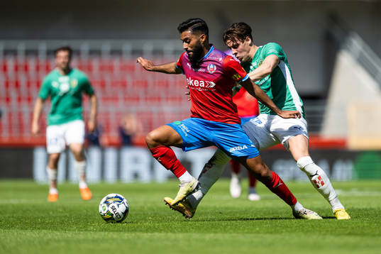 Helsingborgs Amin Al-Hamawi och Jönköpings Södras Adam