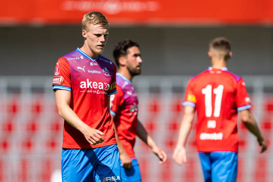 Helsingborgs Emil Hellman deppar