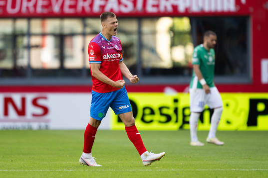 Helsingborgs Erik Ring jublar