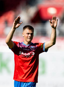 Helsingborgs Erik Ring tackar publiken