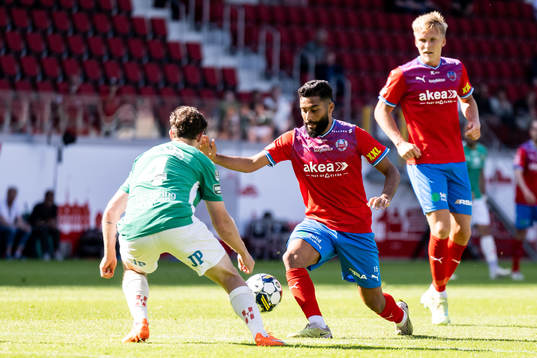 Helsingborgs Amin Al-Hamawi och Jönköpings Södras Jesper