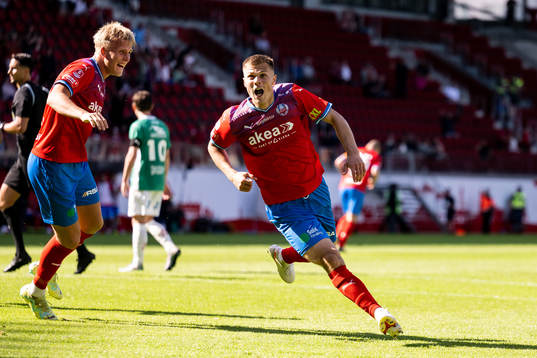 under fotbollsmatchen i Superettan mellan Helsingborg och