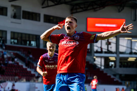 under fotbollsmatchen i Superettan mellan Helsingborg och