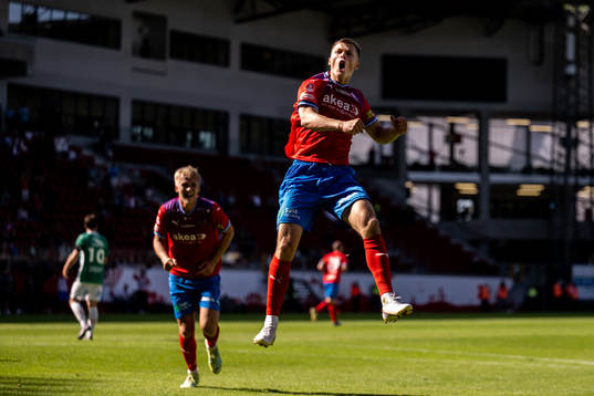 under fotbollsmatchen i Superettan mellan Helsingborg och