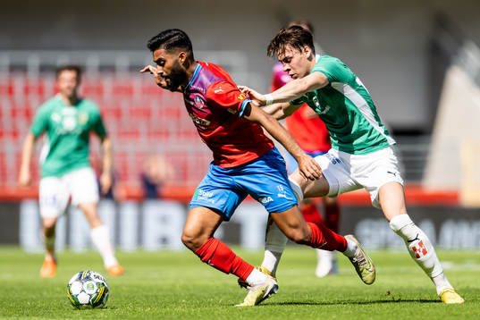 Helsingborgs Amin Al-Hamawi och Jönköpings Södras Adam