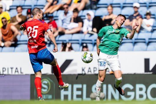 Helsingborgs Adam Hellborg och Jönköpings Södras Taylor