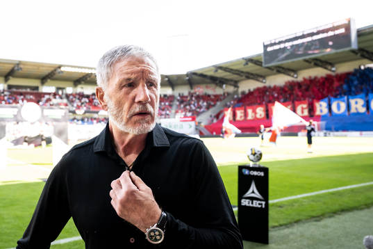 Helsingborgs tränare Stuart Baxter