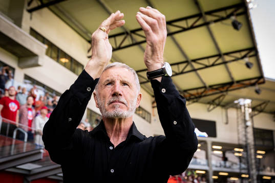 Helsingborgs tränare Stuart Baxter