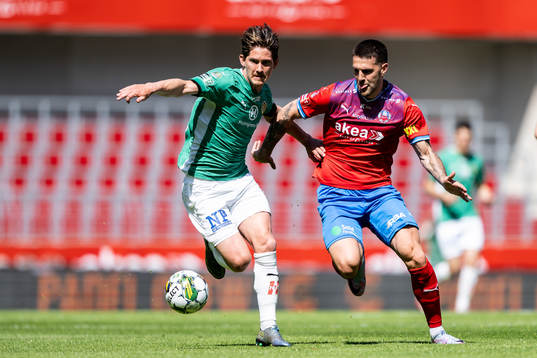 Jönköpings Södras Robin Book och Helsingborgs Oliver