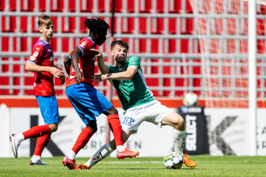 Helsingborgs Benjamin Acquah och Jönköpings Södras