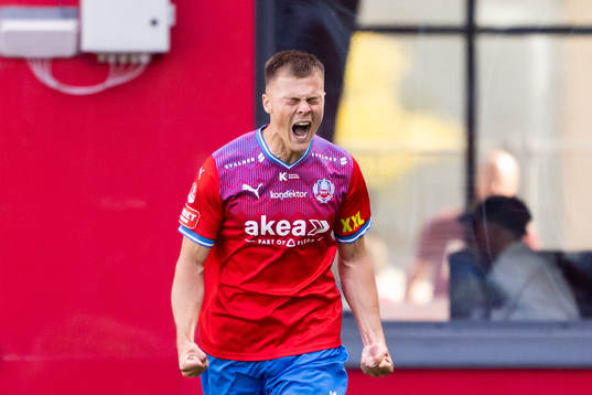 Helsingborgs Erik Ring jublar